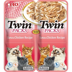 Inaba-Ciao-TwinPack-Tuna--Chicken-2x40g