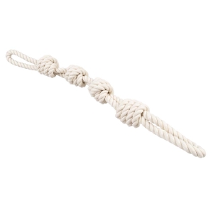 Duvoplus-ECO-Baumwollseil-mit-2-Schlaufen---wei