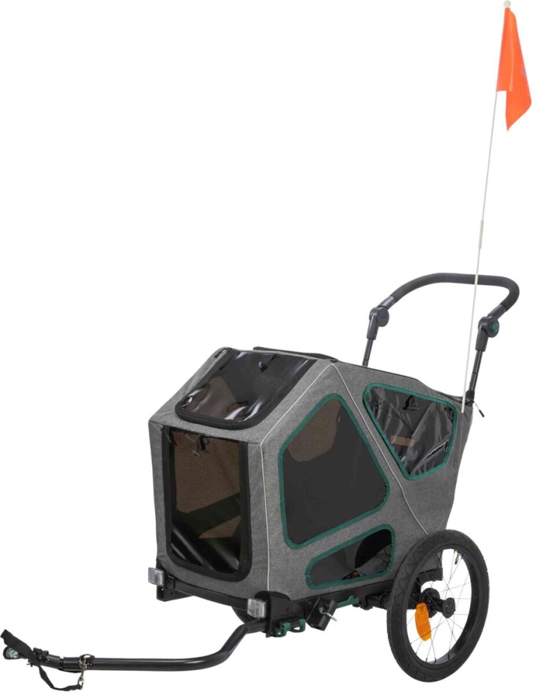 Bild 1 von Trixie Fahrrad-Anhänger für große Hunde mit Federung  / (Variante) S / bis zu 25kg