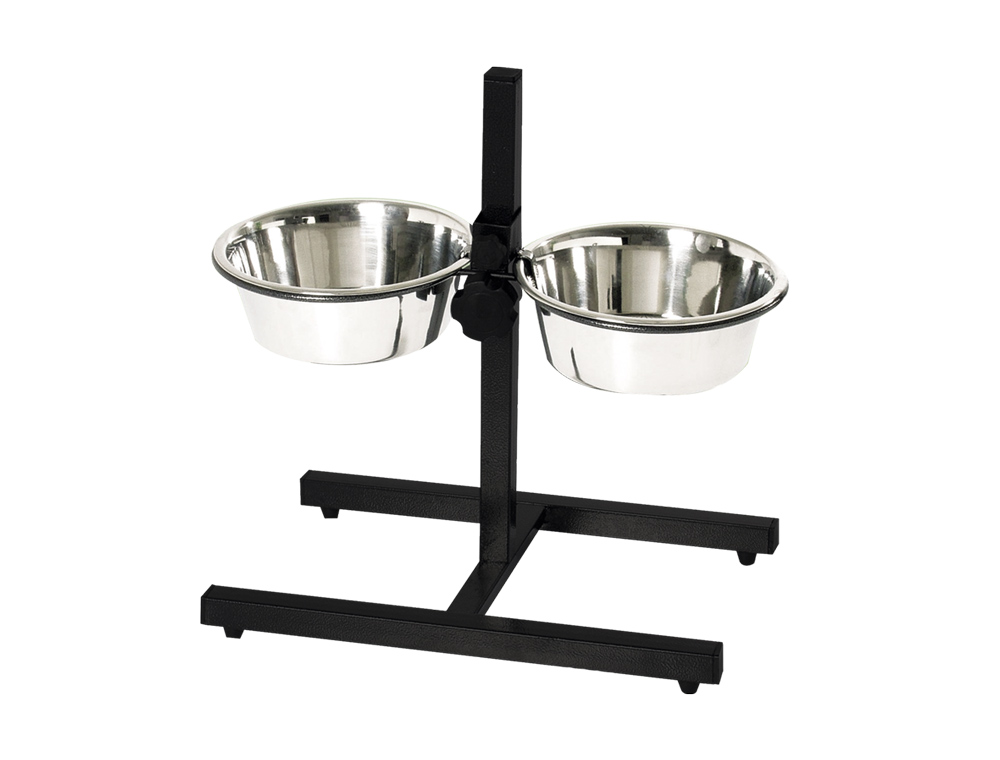Bild 1 von Nobby Napfständer Diner Bar  / (Variante) 2x 4,5l / bis 60 cm