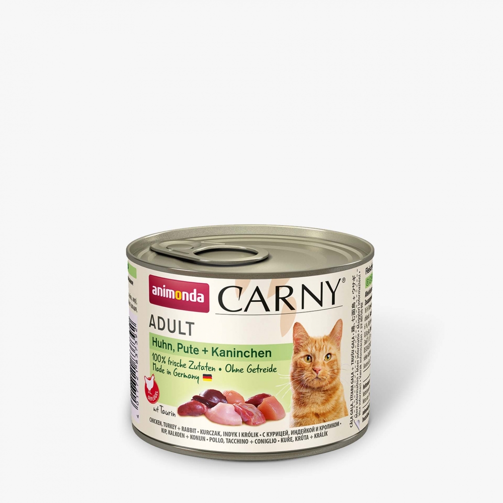 Bild 1 von Animonda Cat Dose Carny Adult Huhn & Pute & Kaninchen  / (Variante) 200 g