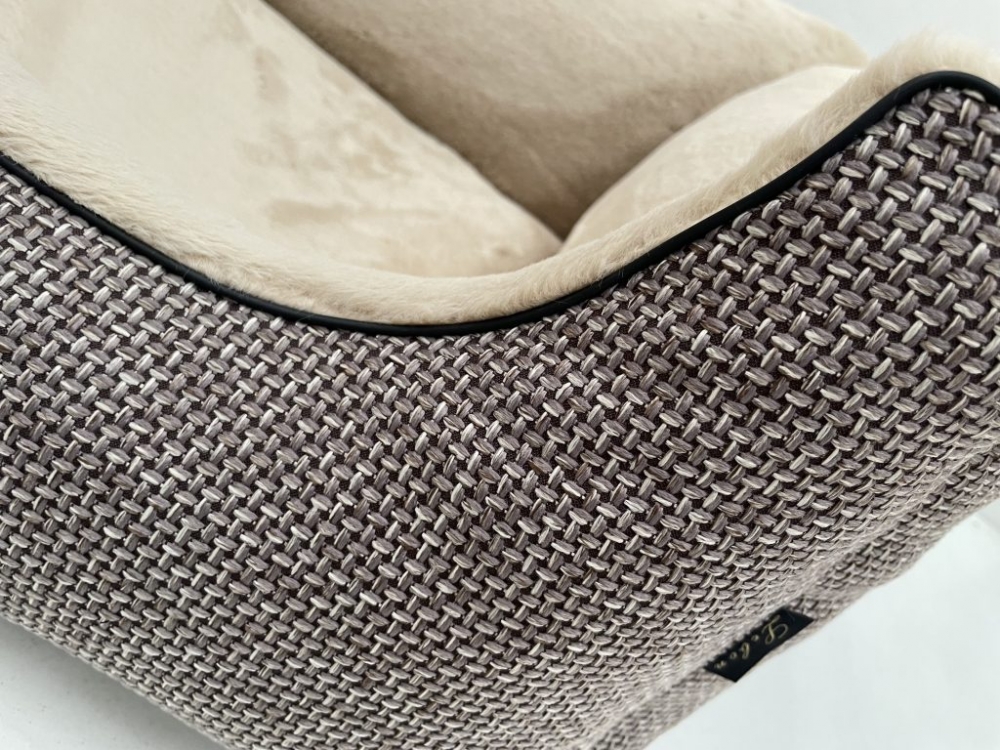 Bild 1 von Lebon Hundebett Louis PLUS - Braun  / (Variante) 100 x 75 cm