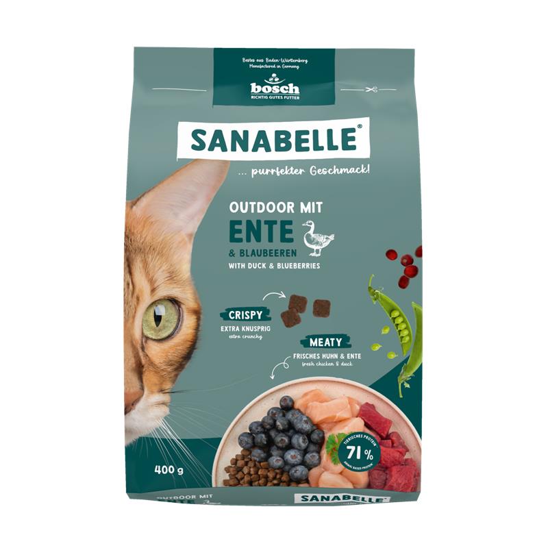 Bild 1 von Sanabelle Adult mit Strauß  / (Variante) Sanabelle Outdoor mit Ente 400 g