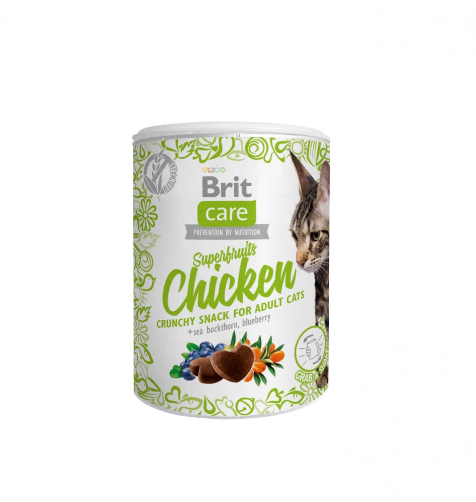 Bild 1 von Brit Care Cat Snack Superfruits - Chicken 100g