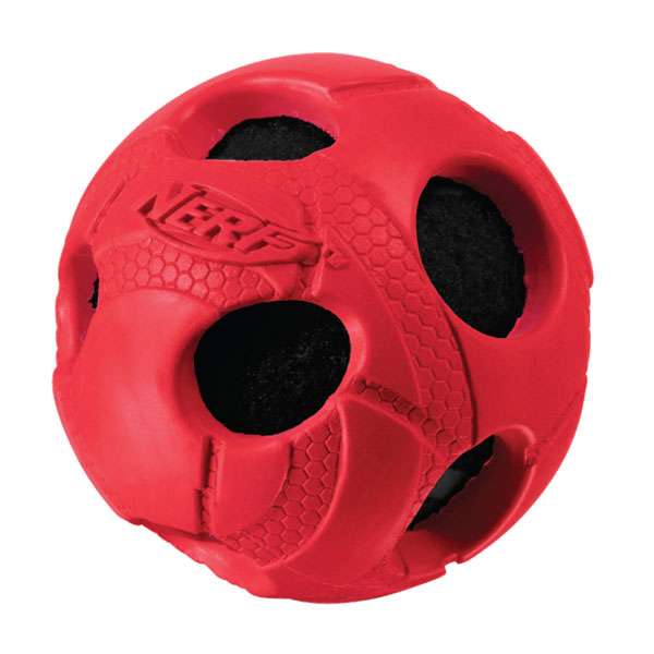 Bild 1 von NERF DOG Wrapped Bash Ball (gummiummantelt)  / (Variante) L=8,9 cm