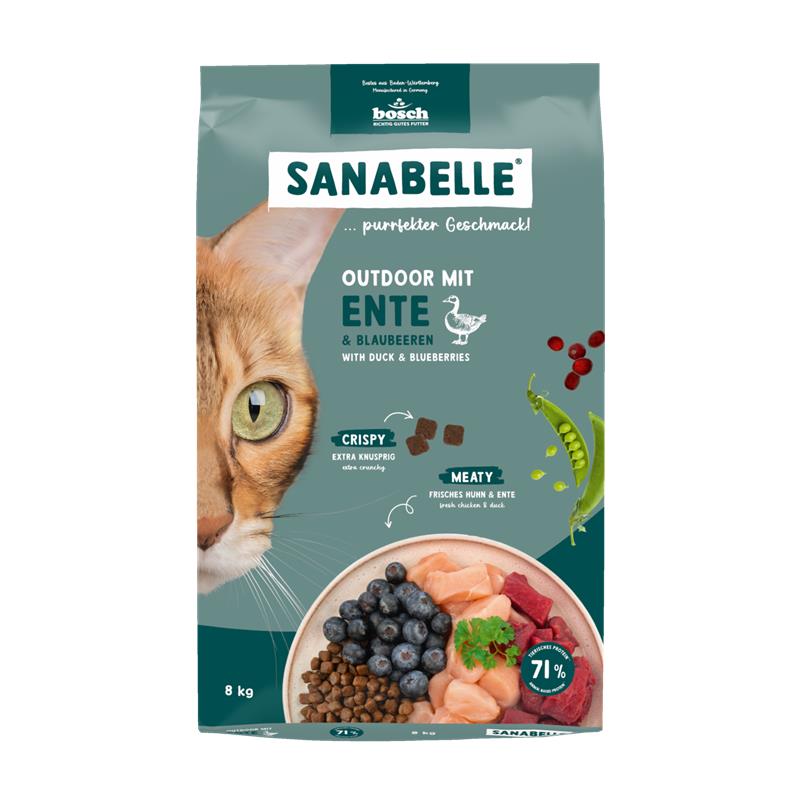 Bild 1 von Sanabelle Adult mit Strauß  / (Variante) Sanabelle Outdoor mit Ente 8 kg