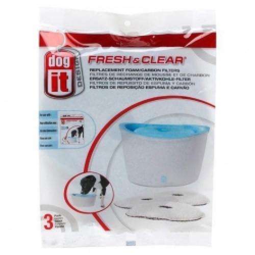 Bild 1 von DOGIT Ersatzfilter für Fresh+Clear Trinkbrunnen 6L