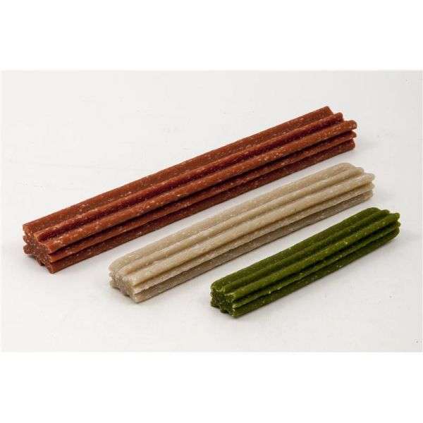 Bild 1 von Classic Dog Snack Kaustange glutenfrei Mini 12cm in natur, rot oder grün