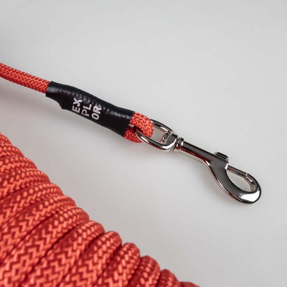 Bild 1 von Duvoplus EXPLOR Trackingleine Classic rund - rot  / (Variante) 15m/8mm