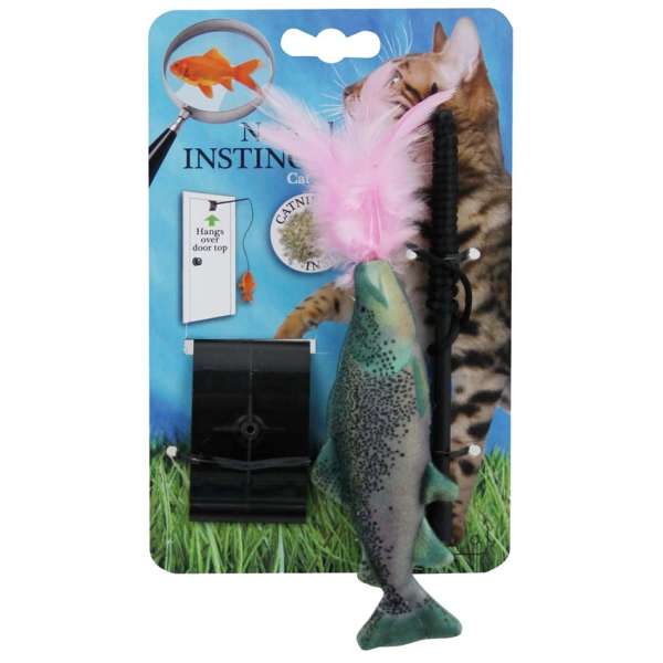 Bild 1 von All for Paws Natural Instincts Türhänger Fisch mit Feder