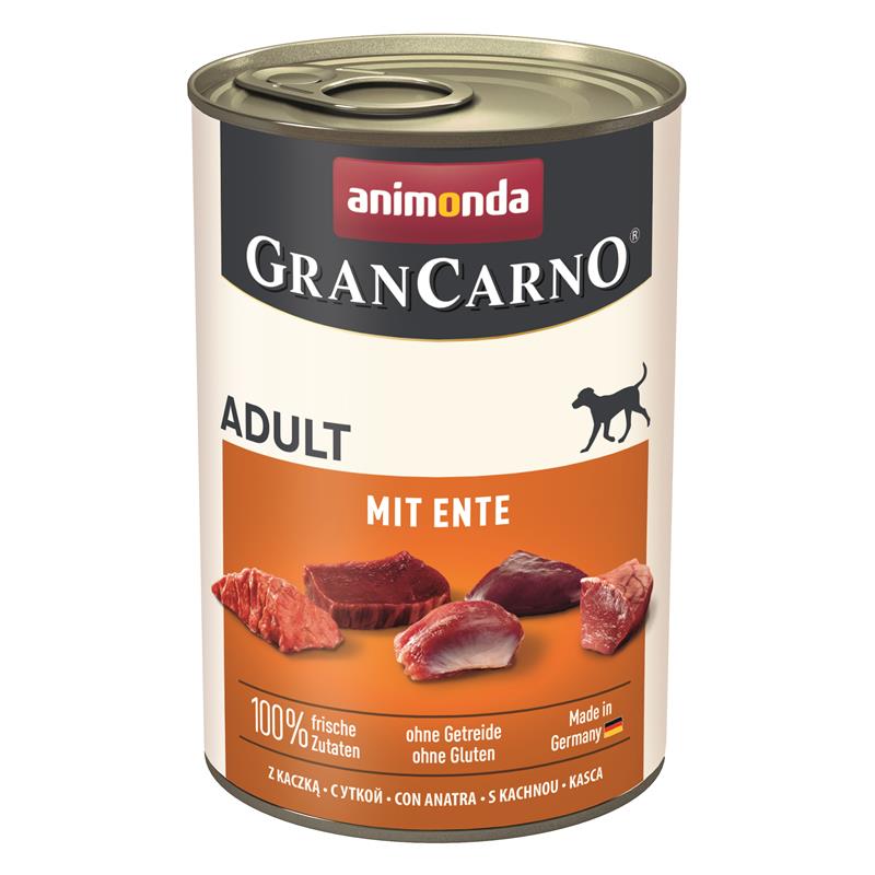 Bild 1 von Animonda GranCarno Adult mit Ente  / (Variante) Animonda GranCarno Adult mit Ente 400 g