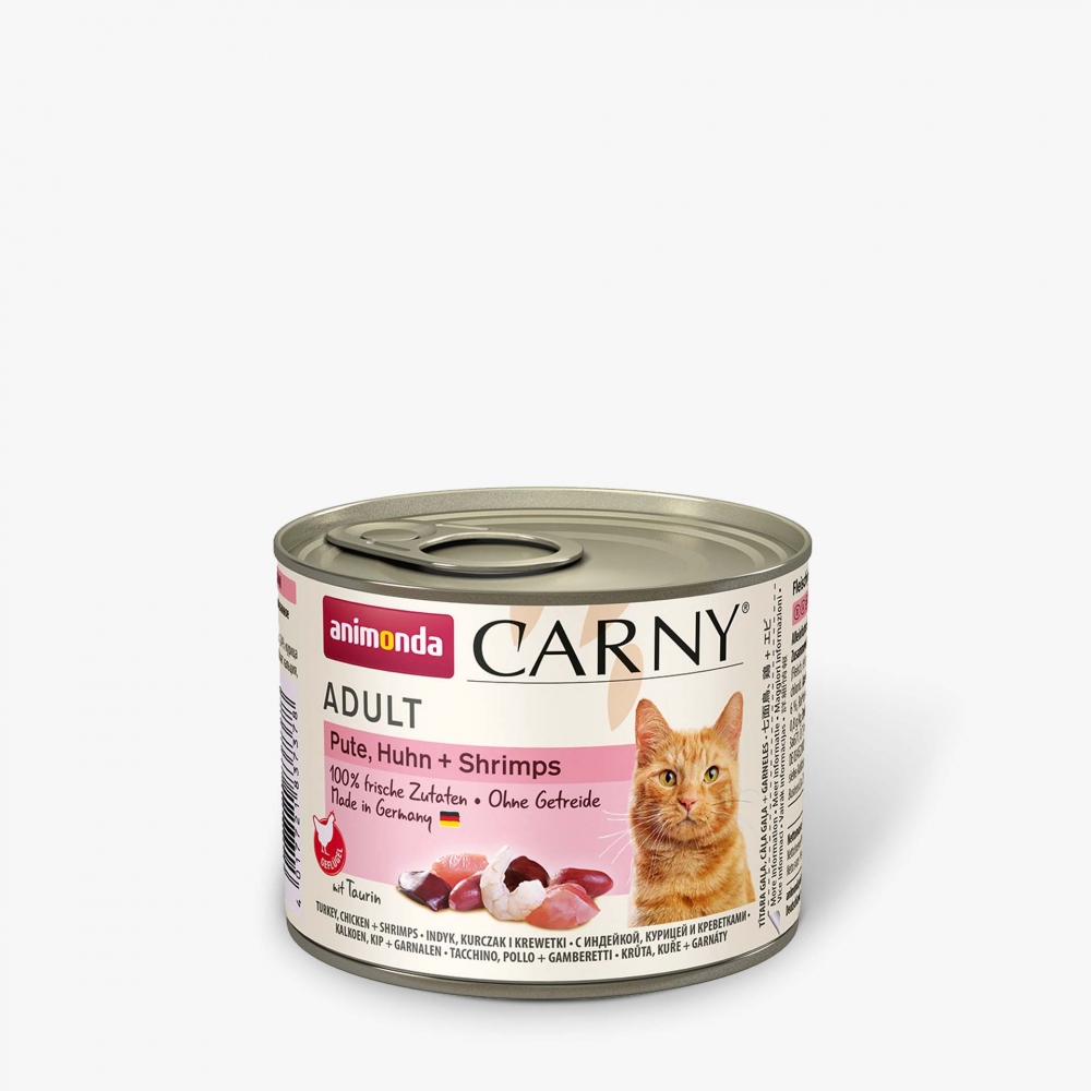 Bild 1 von Animonda Cat Dose Carny Adult Pute & Huhn & Shrimps  / (Variante) 200 g