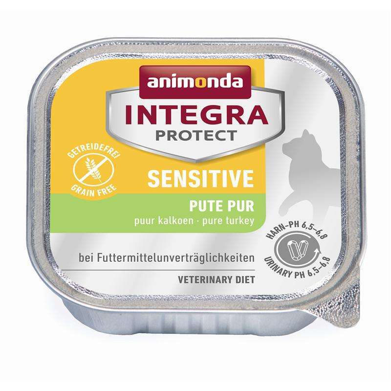 Bild 1 von Animonda Cat Schale Integra Protect Sensitiv mit Pute pur 100g