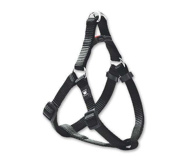 Bild 1 von Karlie ASP Step&Go Geschirr - Schwarz  / (Variante) 25 mm, 72-110 cm
