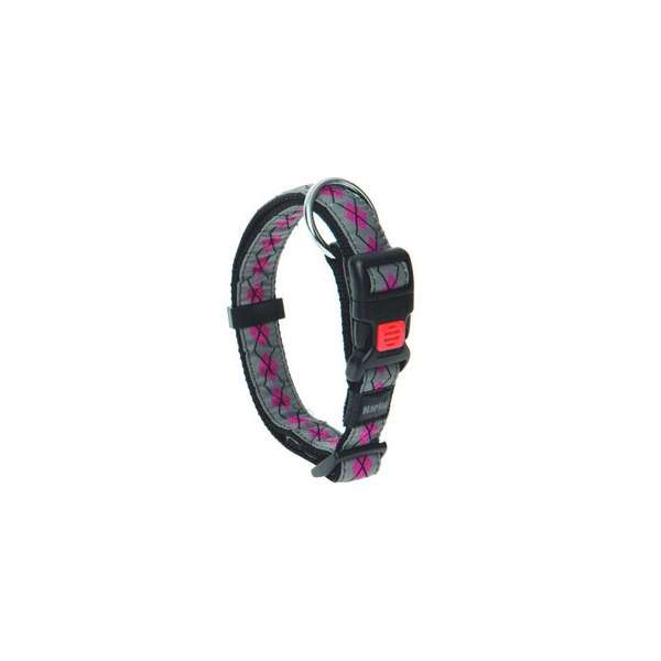 Bild 1 von Karlie Art Joy Plus Halsband RHOMBUS - Pink  / (Variante) 40-55cm x 20mm