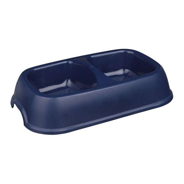 Bild 1 von Trixie Doppelnapf aus Kunststoff - 2 x 0,5 l