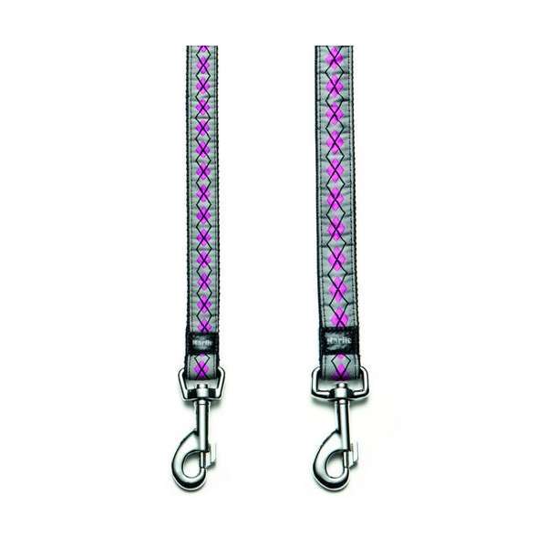 Bild 1 von Karlie Art Joy Plus Leine RHOMBUS - Pink  / (Variante) 100cm x 20mm