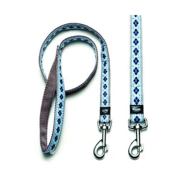 Bild 1 von Karlie Art Joy Plus Leine RHOMBUS - Blau  / (Variante) 100cm x 15mm
