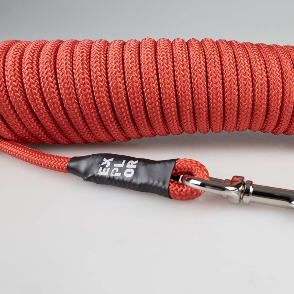 Bild 1 von Duvoplus EXPLOR Trackingleine Classic rund - rot  / (Variante) 10m/8mm