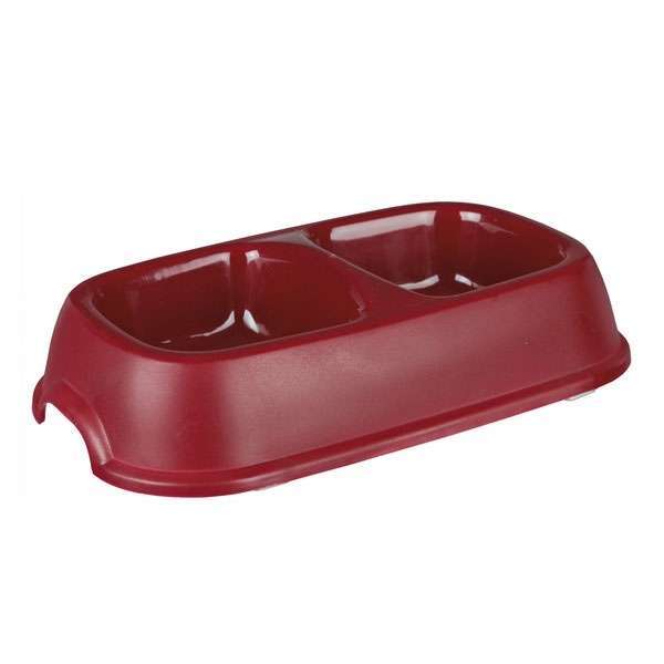 Bild 1 von Trixie Doppelnapf aus Kunststoff - 2 x 0,5 l