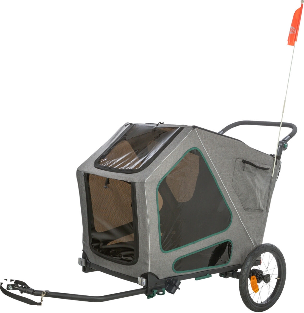 Bild 1 von Trixie Fahrrad-Anhänger für große Hunde mit Federung  / (Variante) L / bis zu 45kg