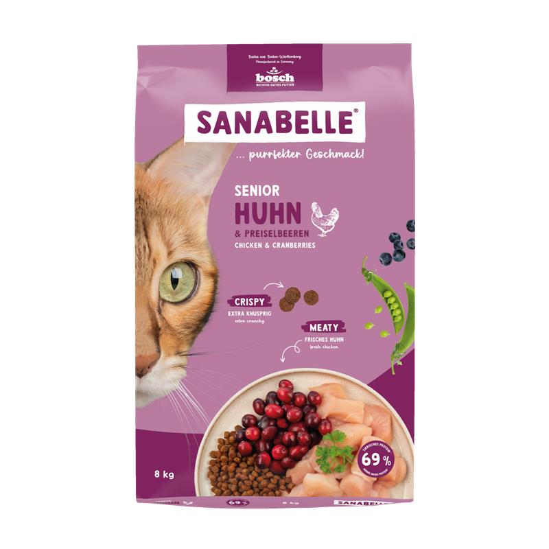 Bild 1 von Sanabelle Adult mit Strauß  / (Variante) Sanabelle Senior Huhn 8 kg
