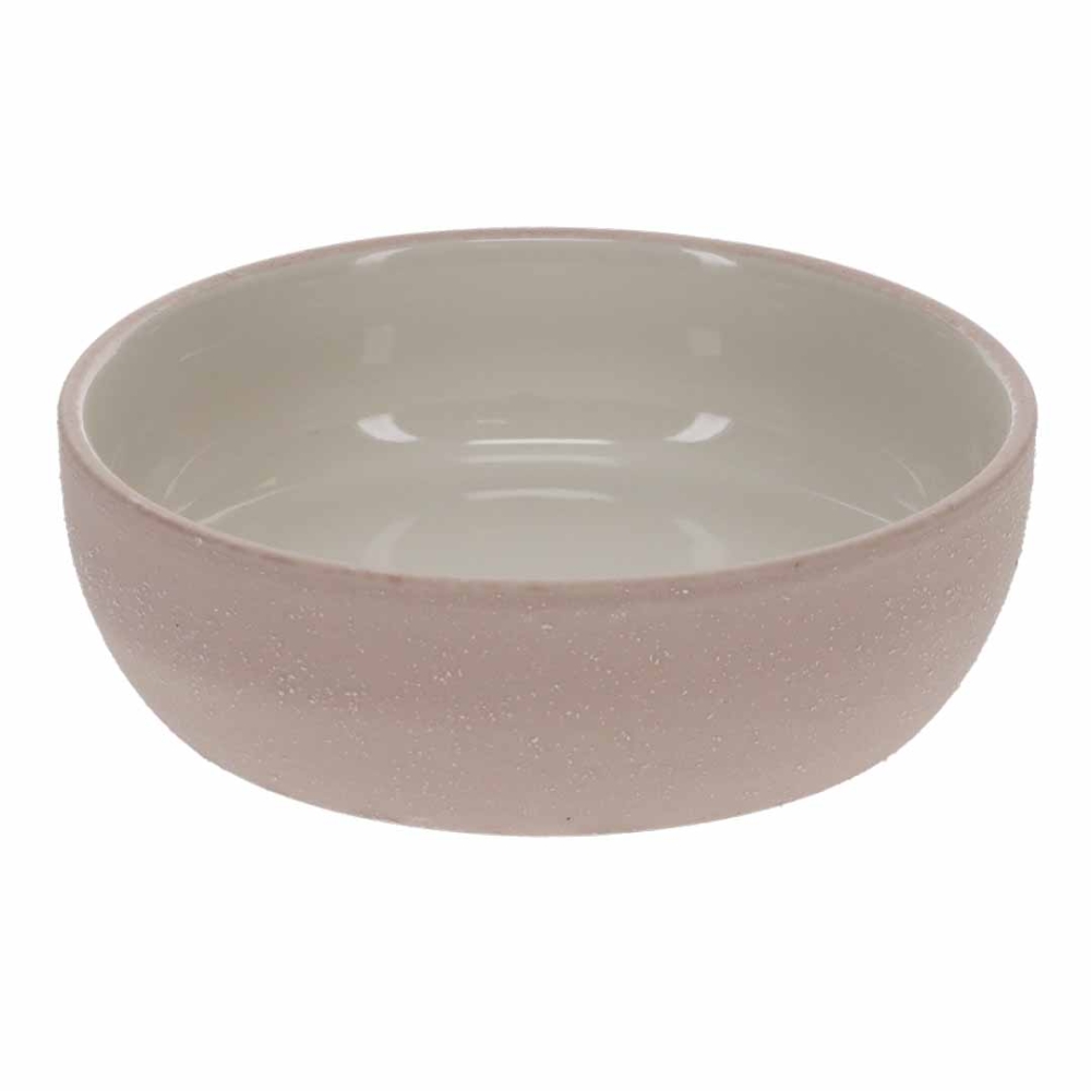 Bild 1 von Duvoplus Keramiknapf Stone Sandy Coral Rosa  / (Variante) 1580ml 22x22x7cm