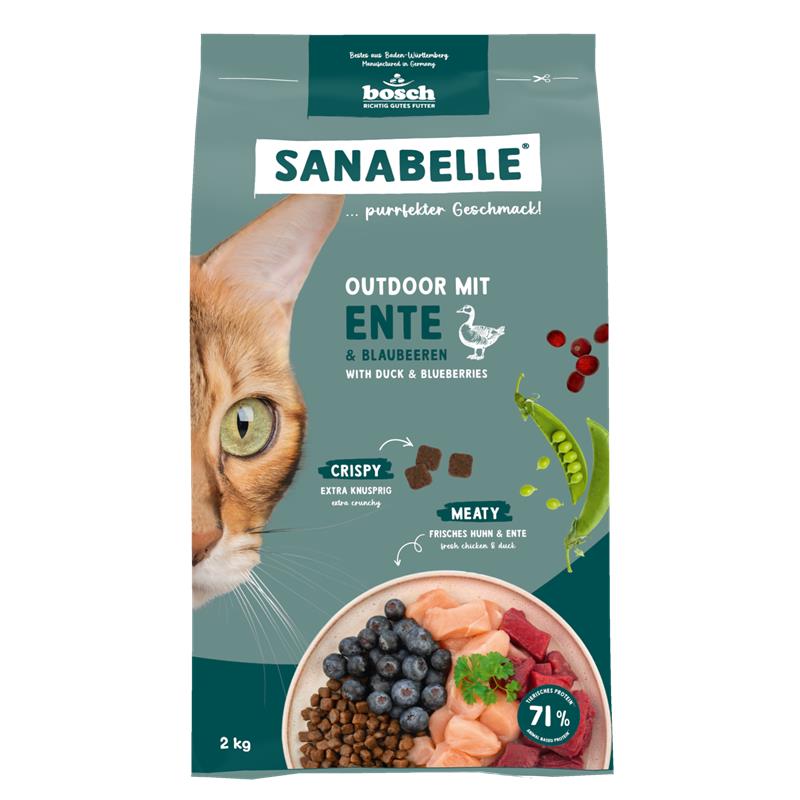 Bild 1 von Sanabelle Adult mit Strauß  / (Variante) Sanabelle Outdoor mit Ente 2 kg