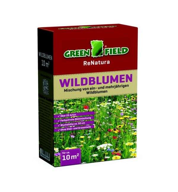 Bild 1 von Greenfield Wildblumen 0,25 kg Faltschachtel