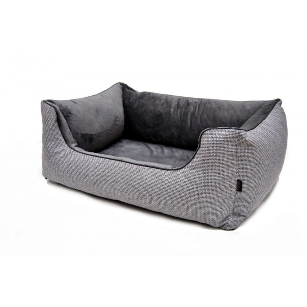 Bild 1 von Lebon Hundebett Louis PLUS - Silver  / (Variante) 120 x 90 cm