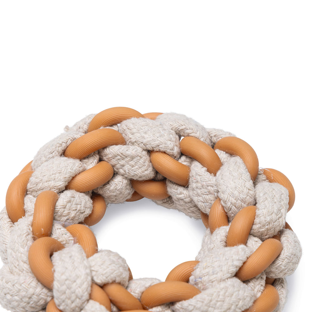 Bild 1 von Beeztees Puppy Dental Seilring Mik - 8 x 8 x 3 cm