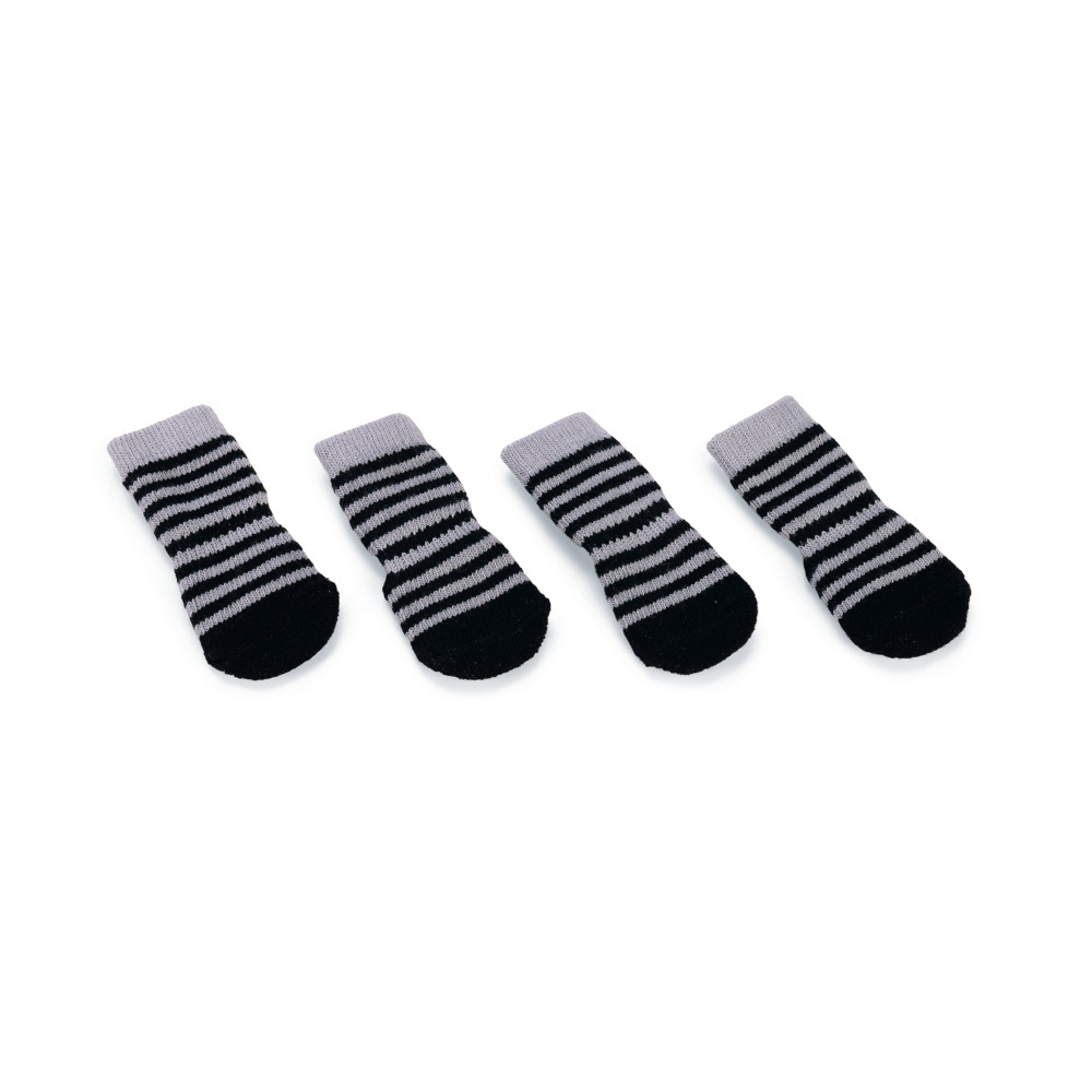 Bild 1 von Karlie Doggy Socks Hundesocken 4er Set - Schwarz/Grau  / (Variante) S