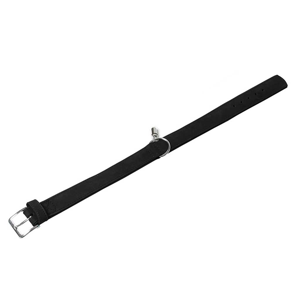 Bild 1 von Karlie Halsband Buffalo aus Kalbsleder - Schwarz  / (Variante) 24 cm/10 mm