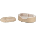 Bild 2 von Trixie Vital Bett Lino Soft, oval - beige/creme  / (Variante) 110 × 92 cm