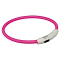 Bild 1 von Trixie Flash Leuchtring USB Pink  / (Variante) M-L