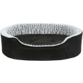 Bild 2 von Trixie Vital Bett Lino, oval - schwarz/grau  / (Variante) 60 × 45 cm