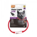 Karlie Visio Light Cat LED-Schlauch mit USB - Rot