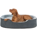 Bild 6 von Trixie Vital Bett Lino Soft, oval - grau/hellgrau