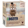 Bozita Cat Tetra Recard Häppchen in Soße Huhn & Pute 370g