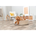 Bild 6 von Trixie Vital Bett Lino Soft, oval - beige/creme  / (Variante) 110 × 92 cm