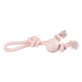 Bild 1 von Duvoplus Seilschlaufe mit Knoten & Gummiball - rosa