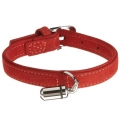 Bild 2 von Karlie Halsband Buffalo aus Kalbsleder - Rot  / (Variante) 27 cm/10 mm