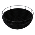 Bild 1 von D&D Drahtkorb Ferry - schwarz  / (Variante) 60x60x25cm