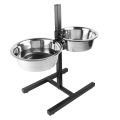 Bild 3 von Duvoplus höhenverstellbarer Doppelnapf-Ständer  / (Variante) 2x 4730ml / 61x29x52,5cm