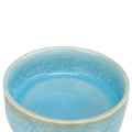 Bild 2 von Trixie Keramiknapf mit Musterung - blau  / (Variante) 0,4 l/ø 13 cm