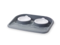 Bild 1 von Savic Futterstation Butler grau - 2x 300ml