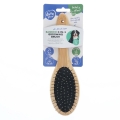 Bild 4 von Duvoplus Bamboo 2-in-1 Pflegebürste  / (Variante) 20x6cm