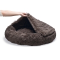 Bild 2 von Beeztees Kuschelbett Yala - Braun  / (Variante) 80cm