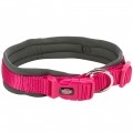 Bild 1 von Trixie Premium Halsband, extra breite Neopren Polsterung - fuchsia/grafit