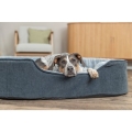 Bild 5 von Trixie Vital Bett Lino Soft, oval - grau/hellgrau  / (Variante) 83 × 67 cm